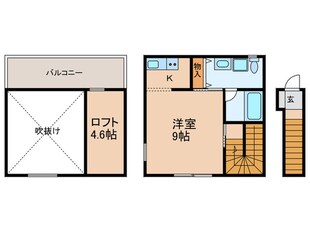 アクセスコートⅧの物件間取画像